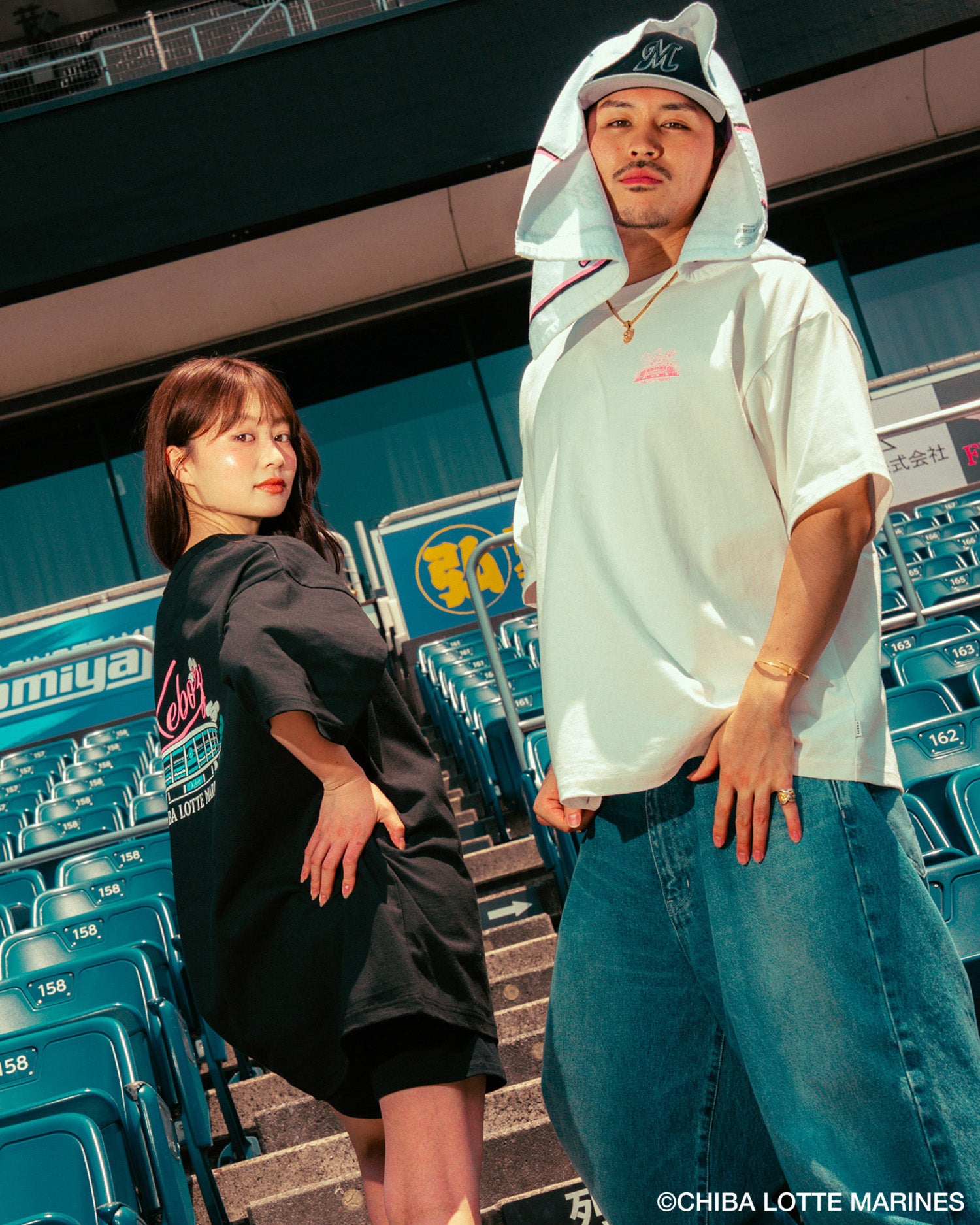 MARINES × KEBOZ MARINE STADIUM S/S TEE