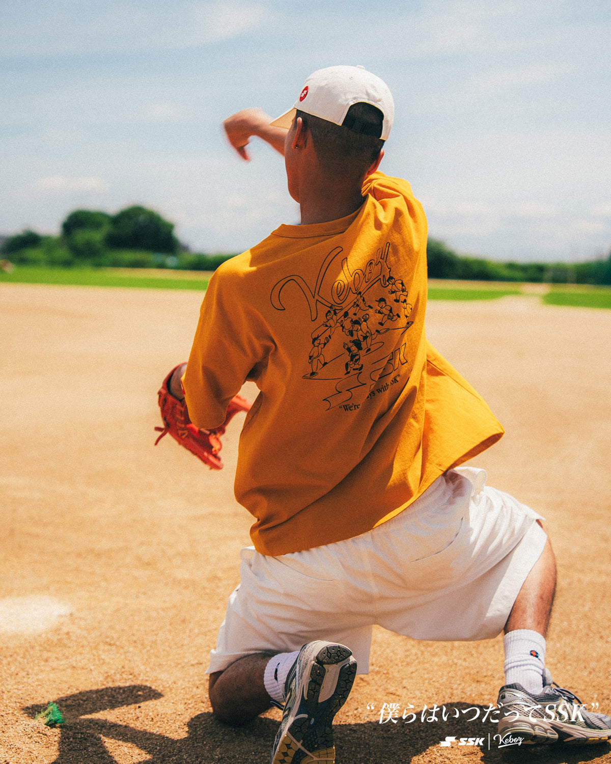 SSK × KEBOZ 9 PLAYERS S/S TEE