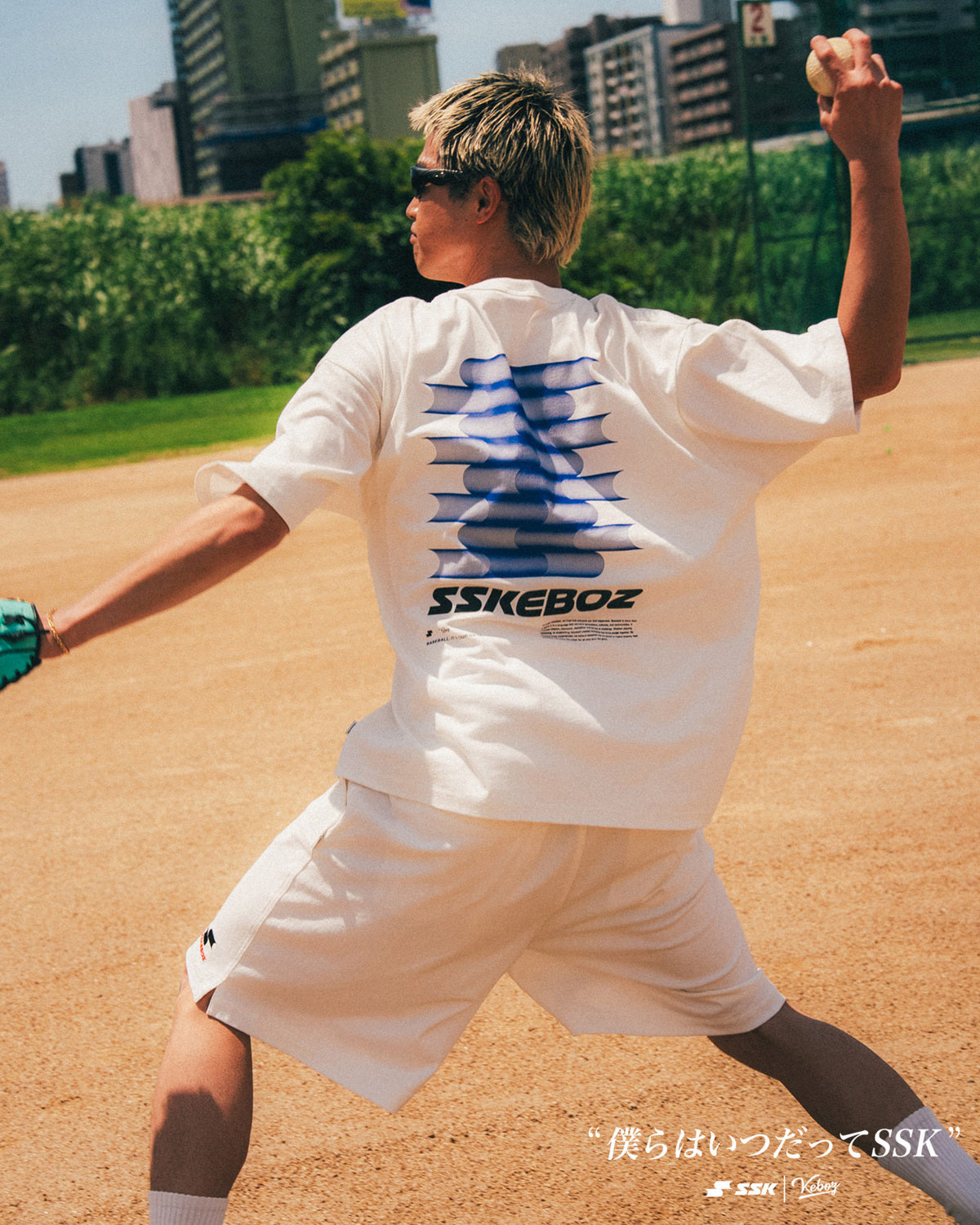 SSK × KEBOZ TENJIKU SHORTS