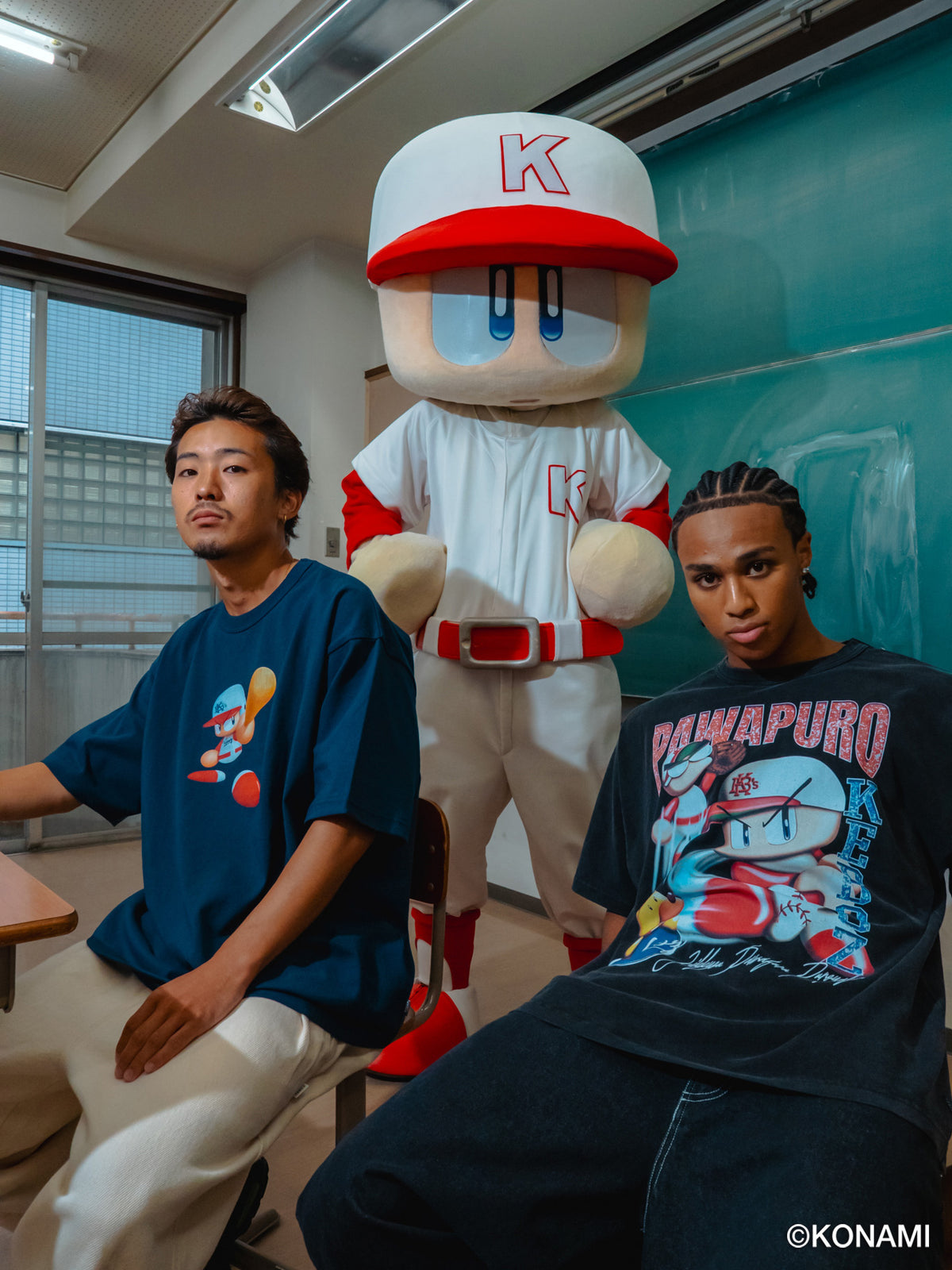 PAWAPURO × KEBOZ WASHED S/S TEE