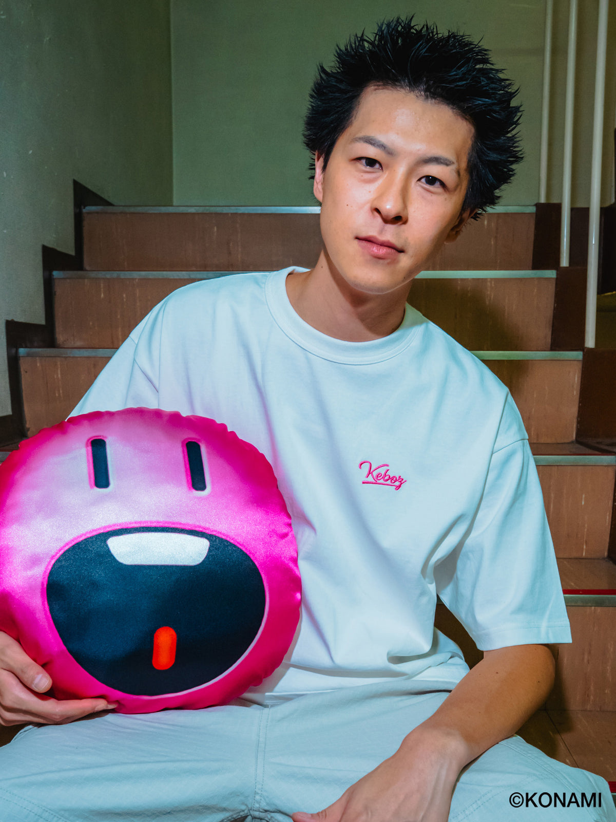 PAWAPURO × KEBOZ CHOSHI CUSHION