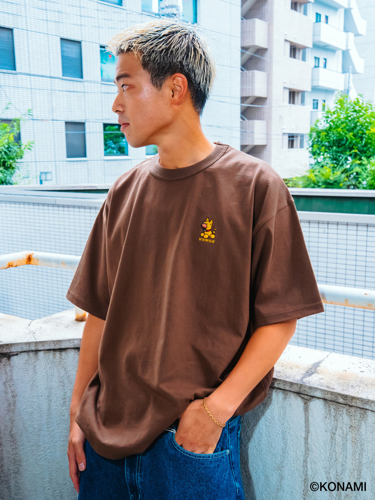 PAWAPURO × KEBOZ GANDER S/S TEE
