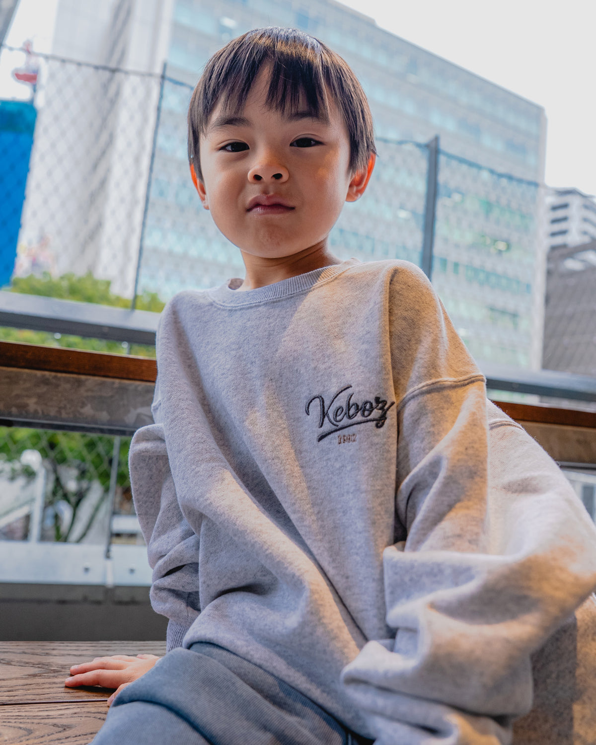 KIDS ICON SWEAT CREWNECK