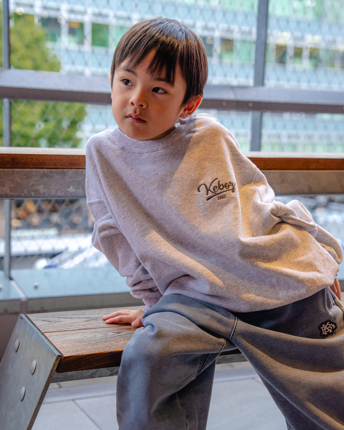 KIDS ICON SWEAT CREWNECK