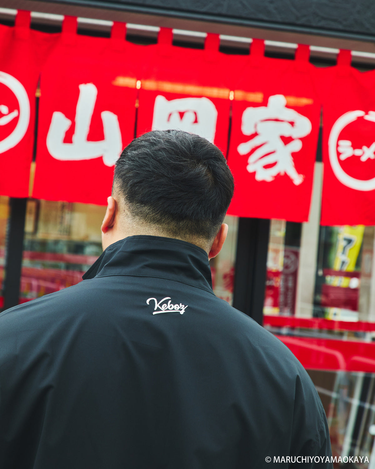山岡家 × KEBOZ TRACK JACKET