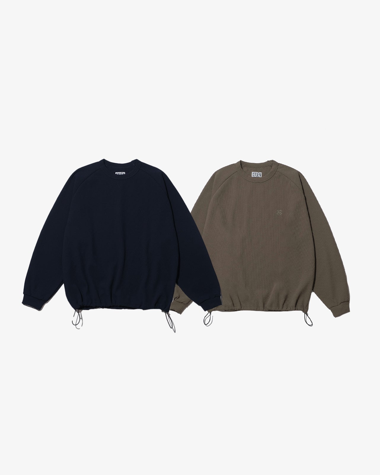 DRAWSTRING THERMAL L/S TEE