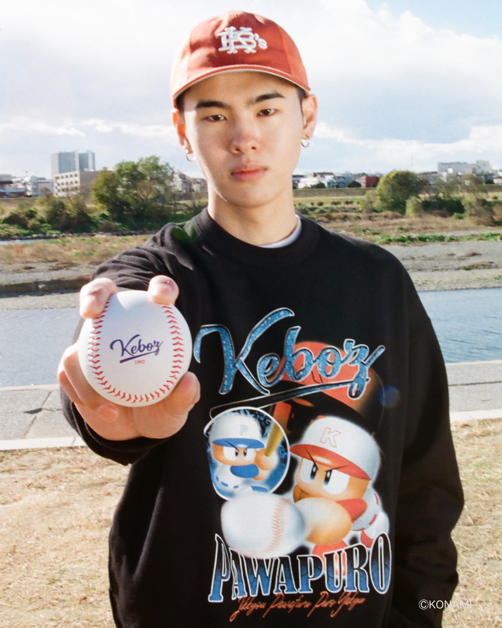 PAWAPURO × KEBOZ P9 SWEAT CREWNECK