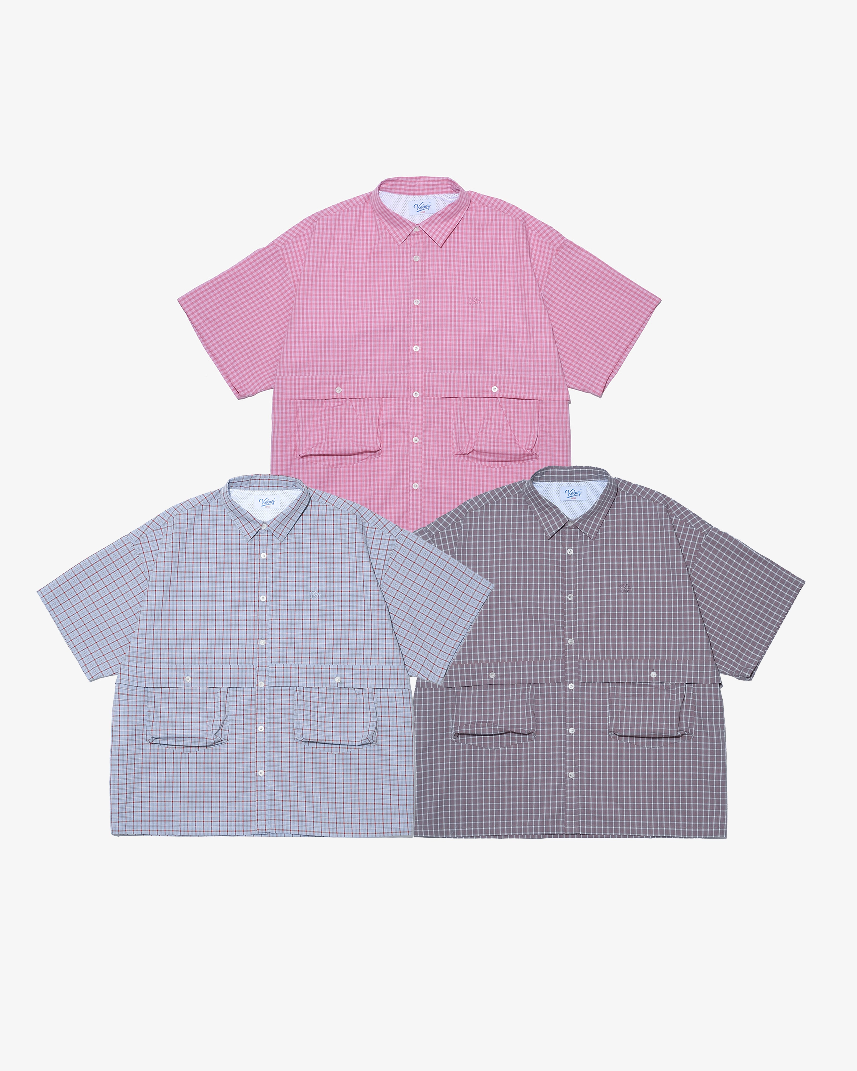 MINI CHECK S/S BALL SHIRT
