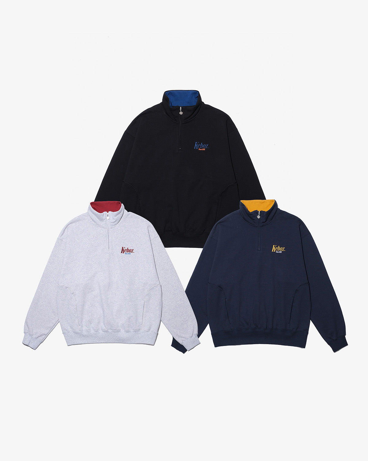 TM SWEAT HALF ZIP