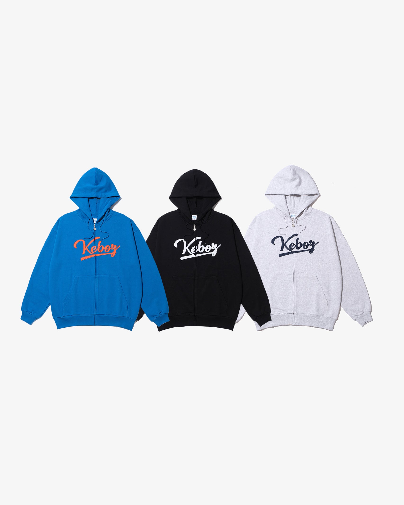 ICON LOGO SWEAT FULL ZIP HOODIE