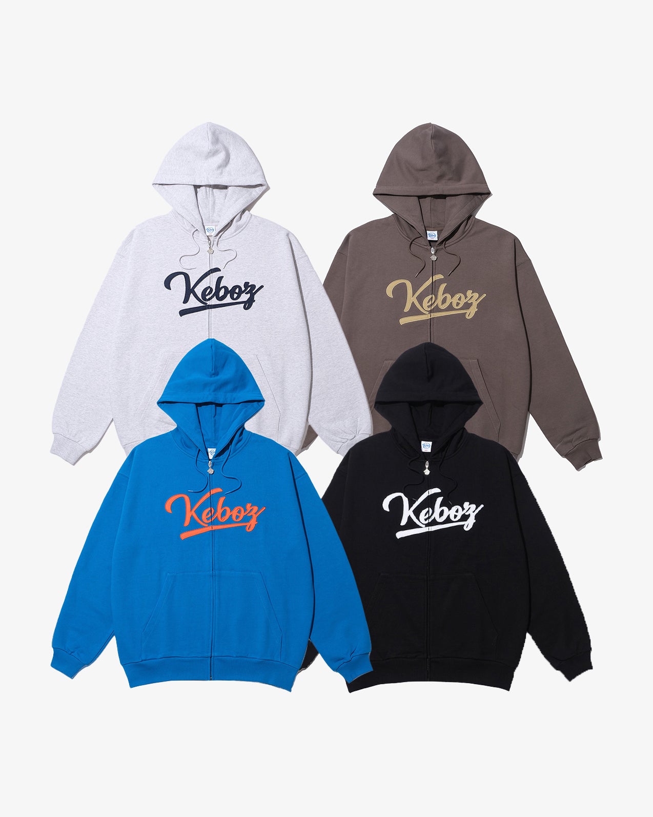 ICON LOGO SWEAT FULL ZIP HOODIE