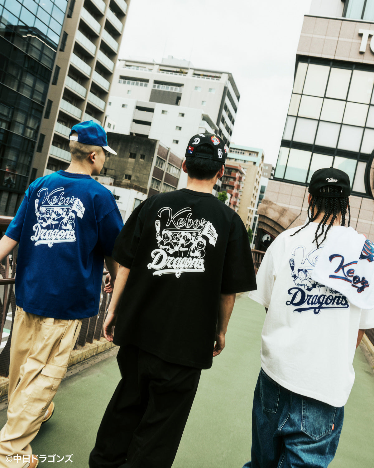DRAGONS × KEBOZ FAN S/S TEE