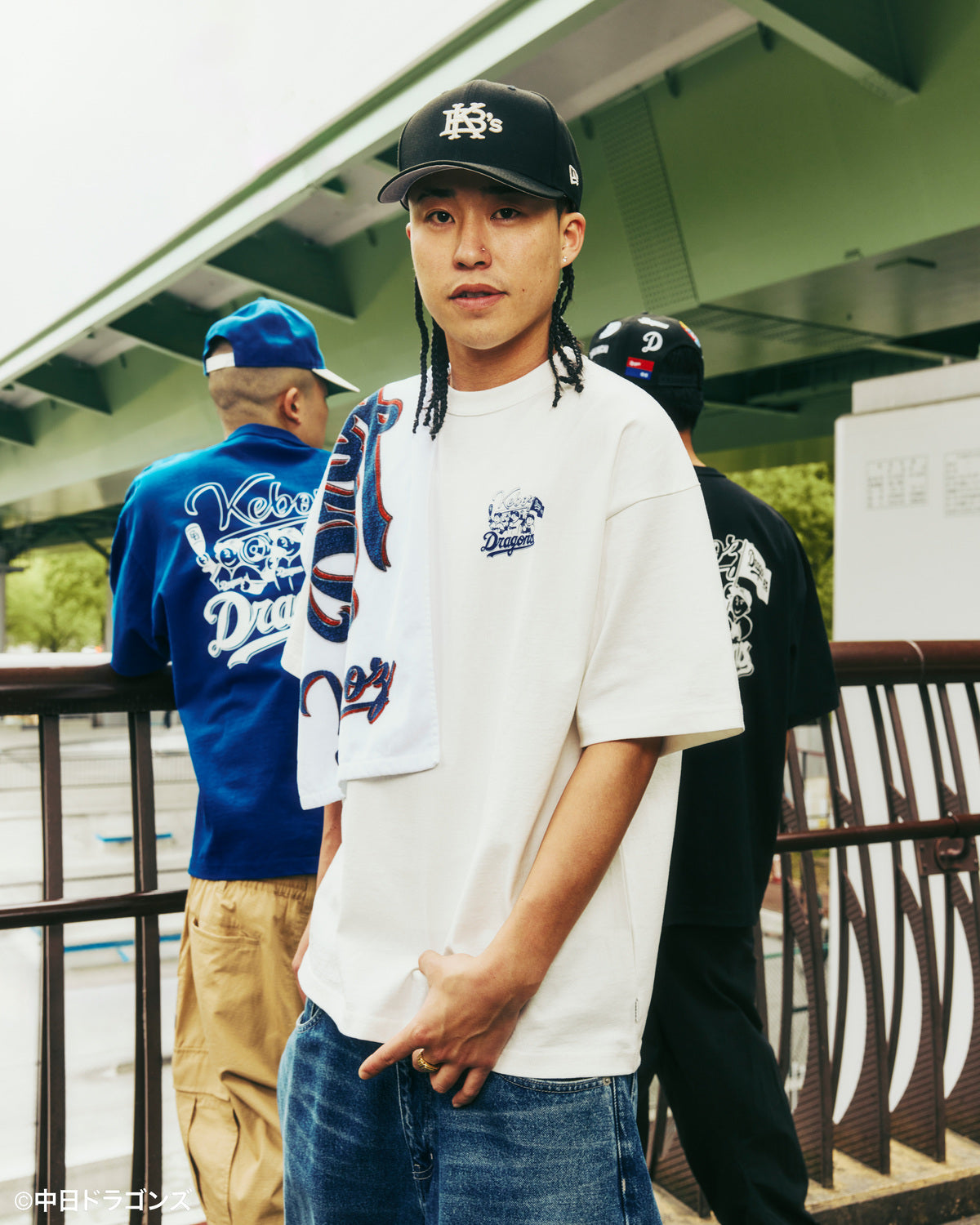 DRAGONS × KEBOZ SPARKLE LOGO  TOWEL