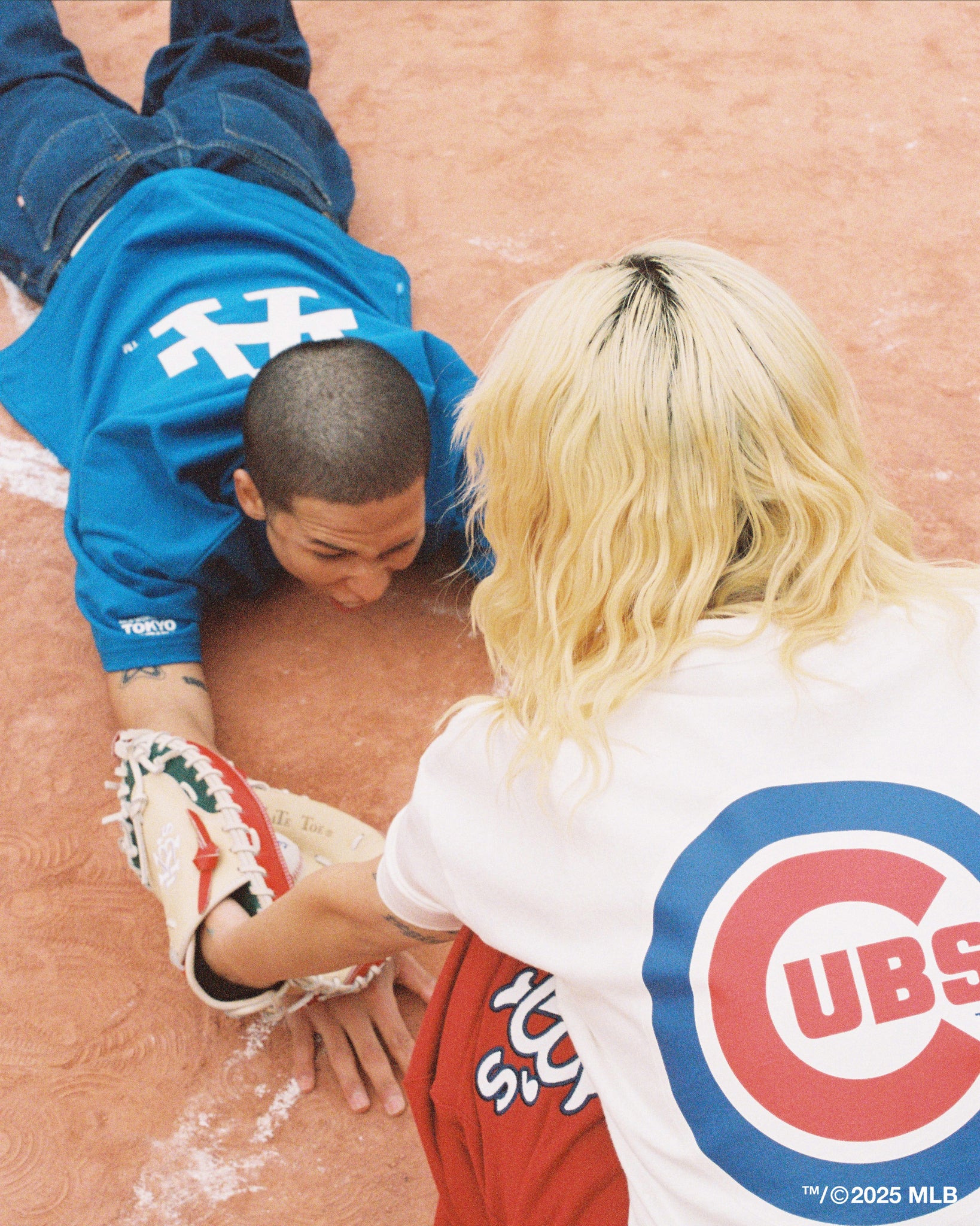 KEBOZ × MLB TOKYO SERIES CHICAGO CUBS LOGO S/S TEE