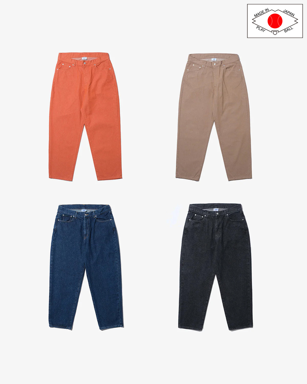 KEBOZ FIT DENIM PANTS