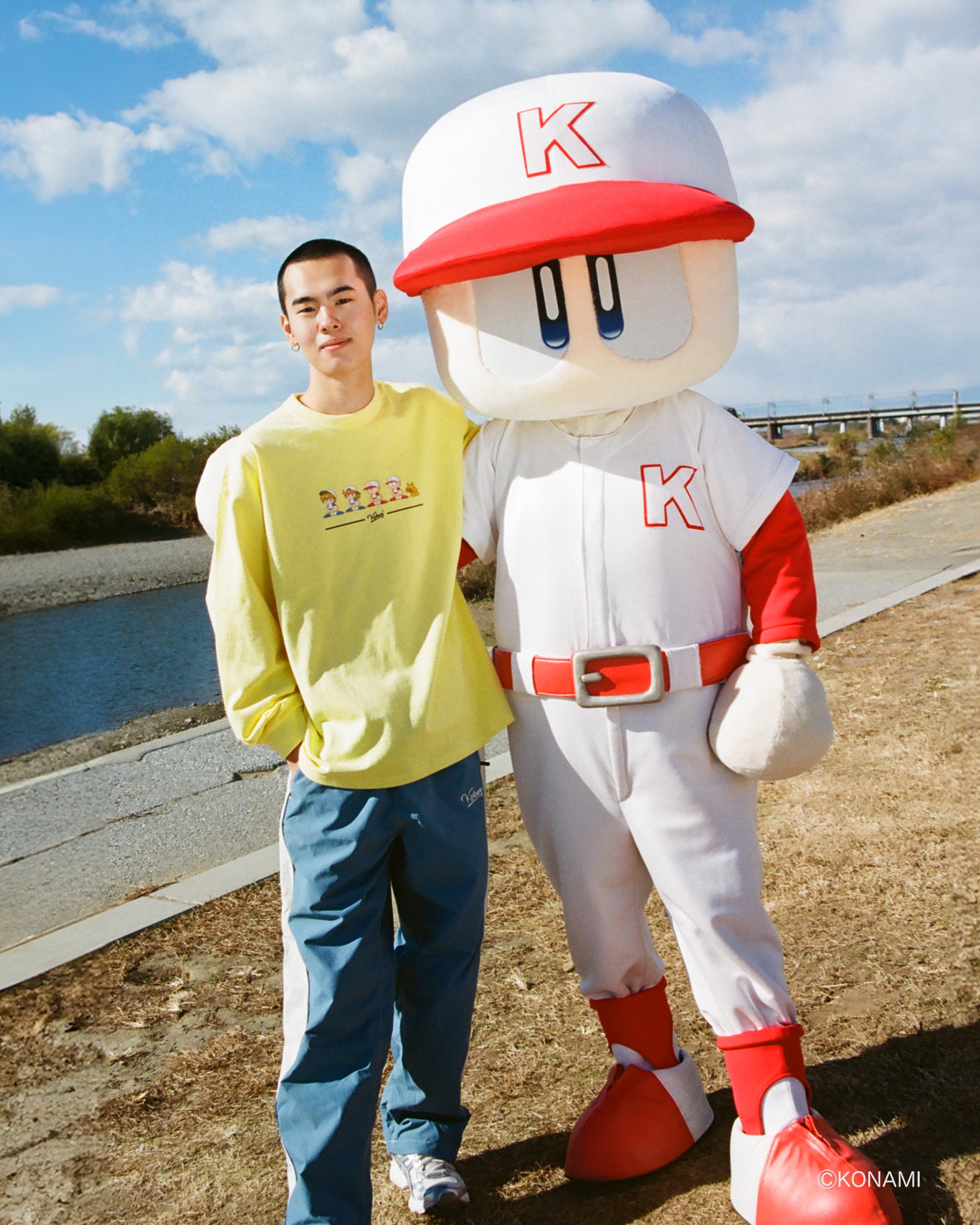 PAWAPURO × KEBOZ AP L/S TEE