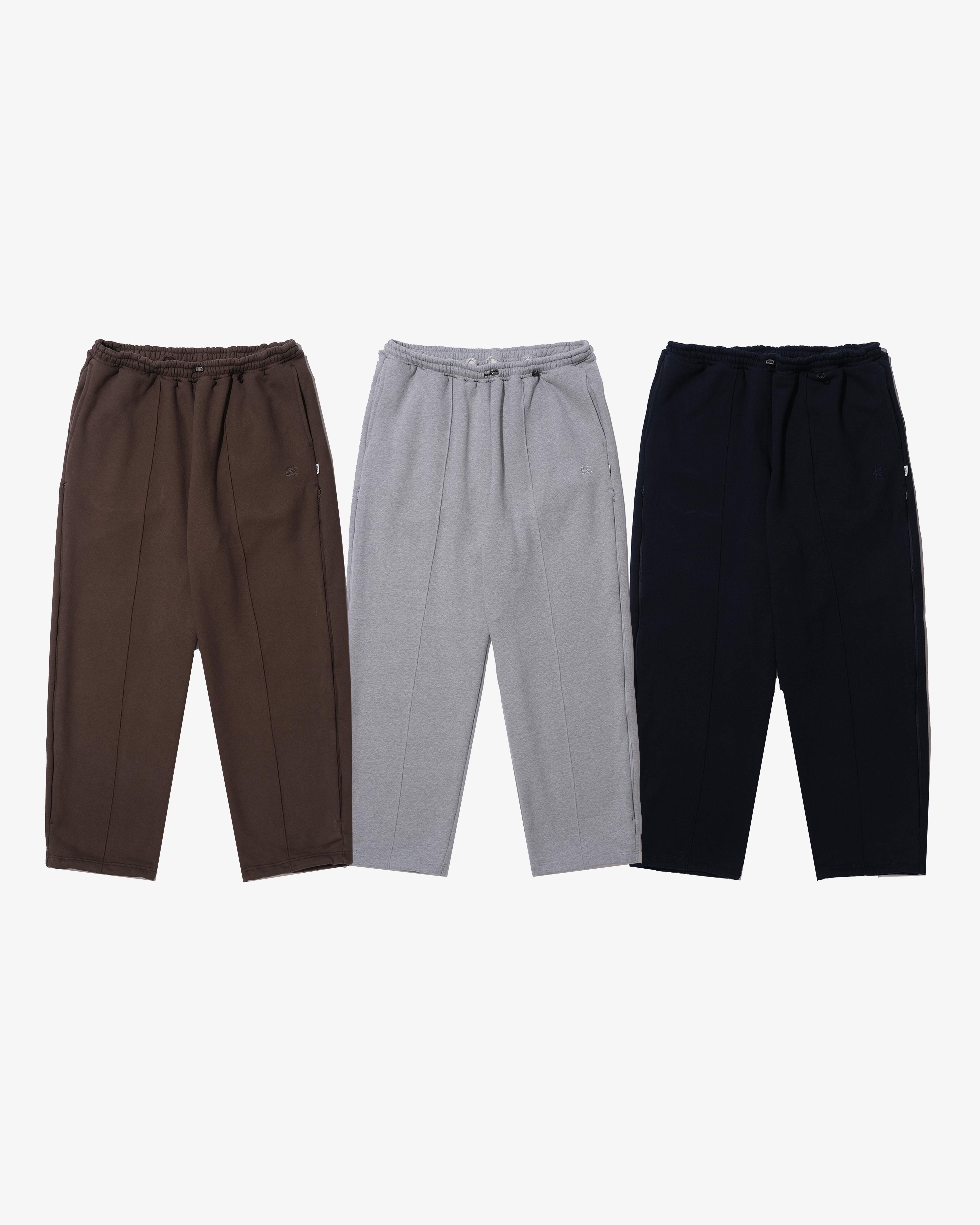 YOKOZUNA SWEAT PINTUCK PANTS