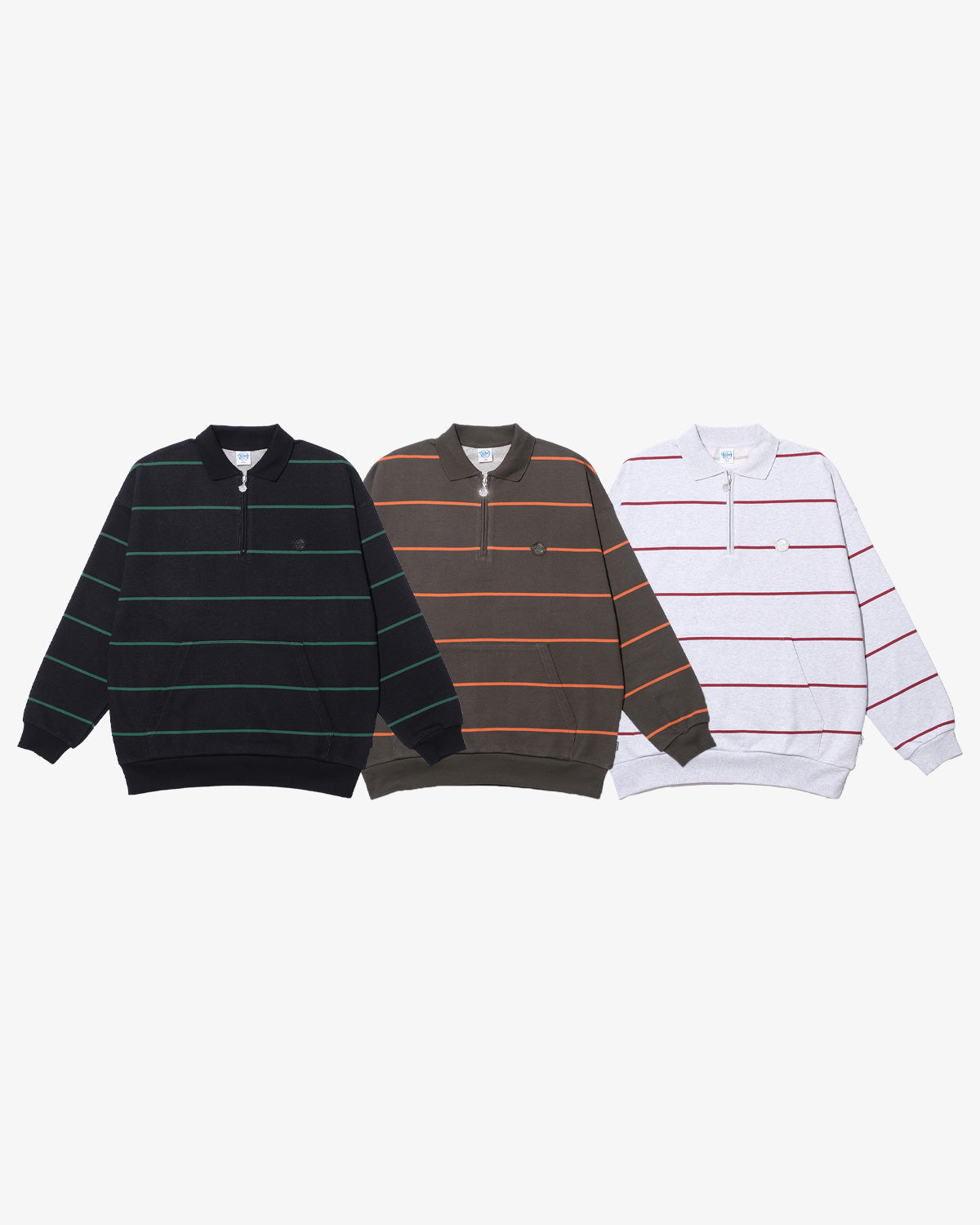 BORDER SWEAT POLO