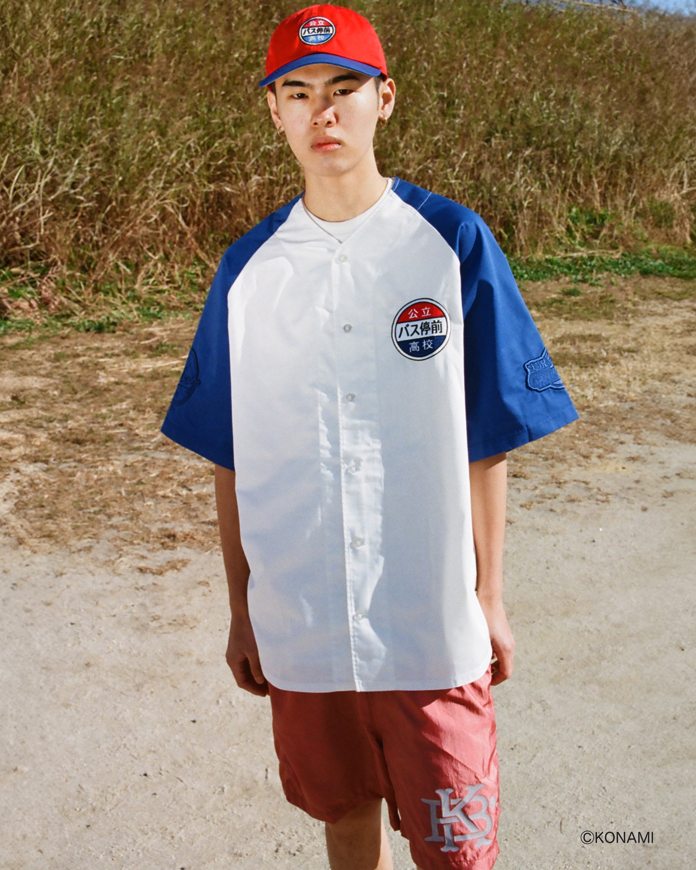 PAWAPURO × KEBOZ BTM BASEBALL SHIRT