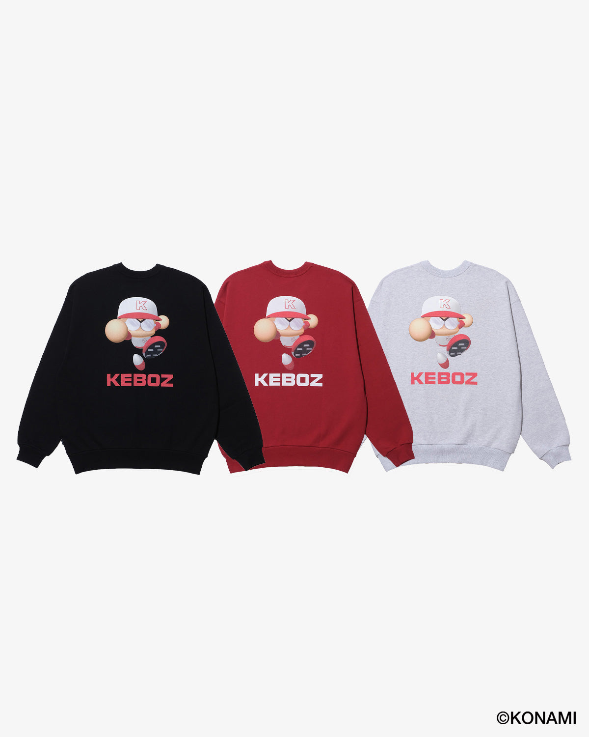 PAWAPURO × KEBOZ AY SWEAT CREWNECK