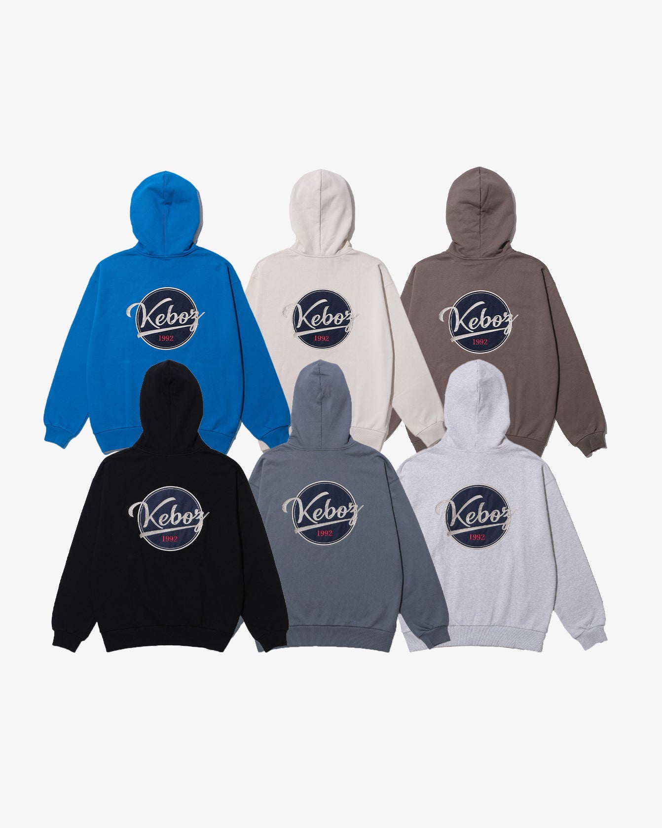 BB LOGO SWEAT FULL ZIP HOODIE