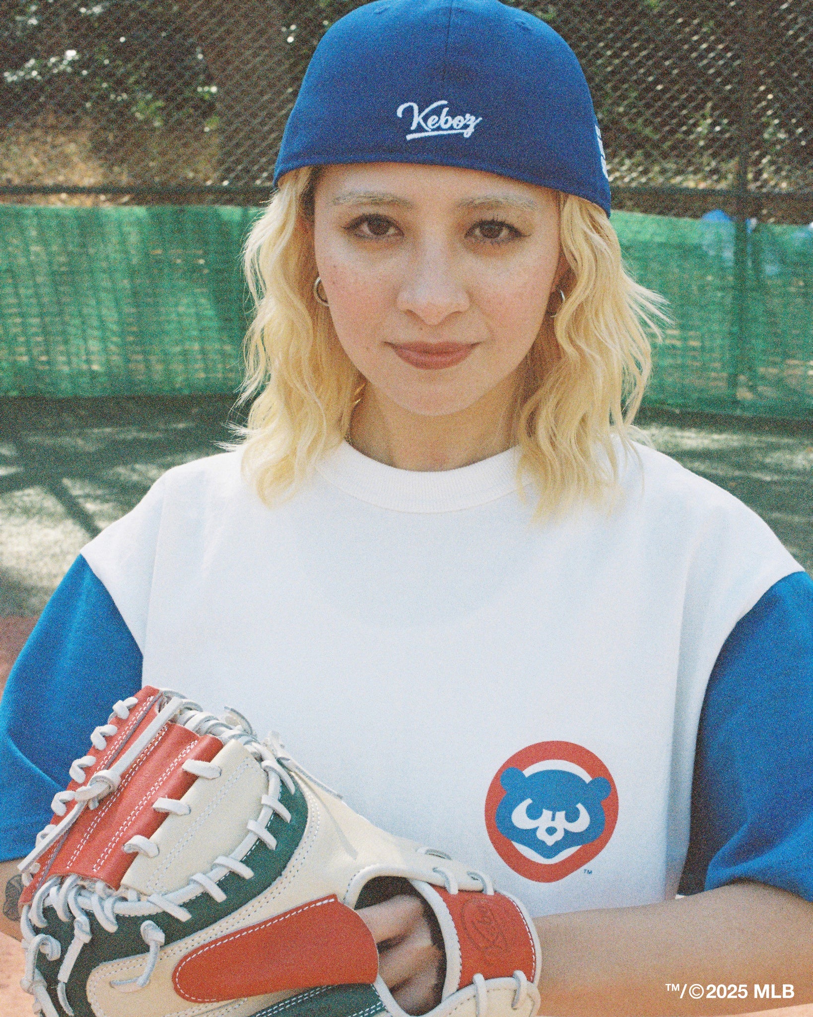 KEBOZ × MLB TOKYO SERIES CHICAGO CUBS 2TONE S/S TEE