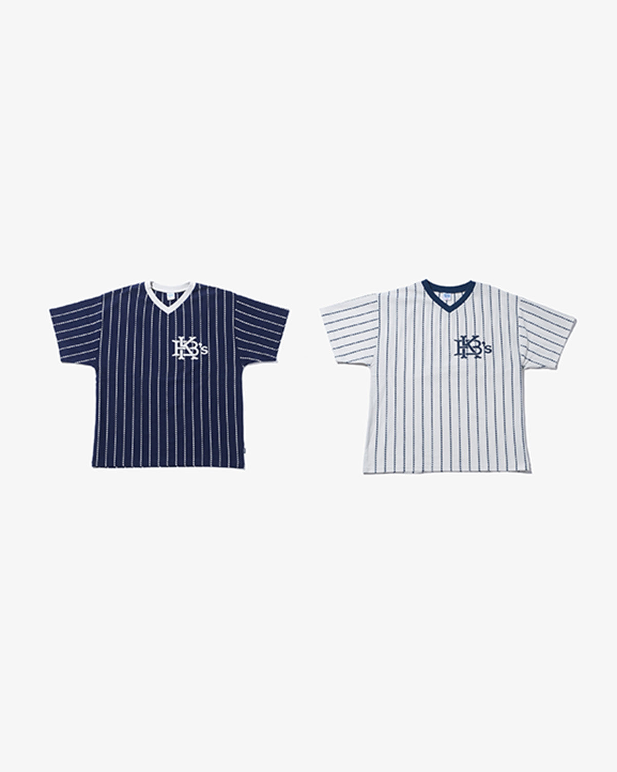 60. EFG STRIPE V NECK S/S TEE（発送時期：５月）