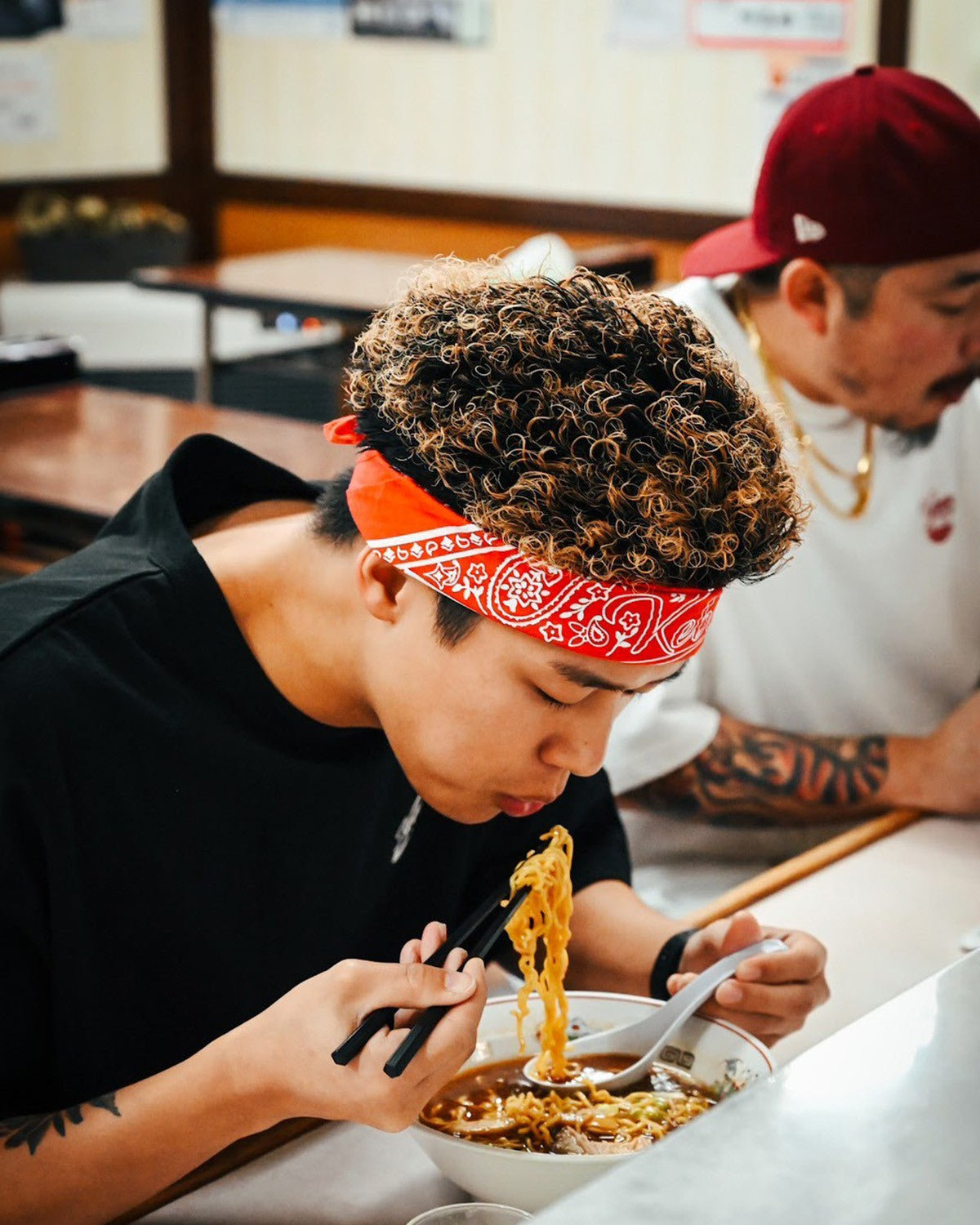 つるや × KEBOZ RAMEN S/S TEE