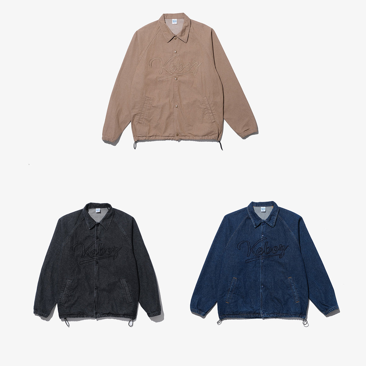 DENIM COACH JACKET