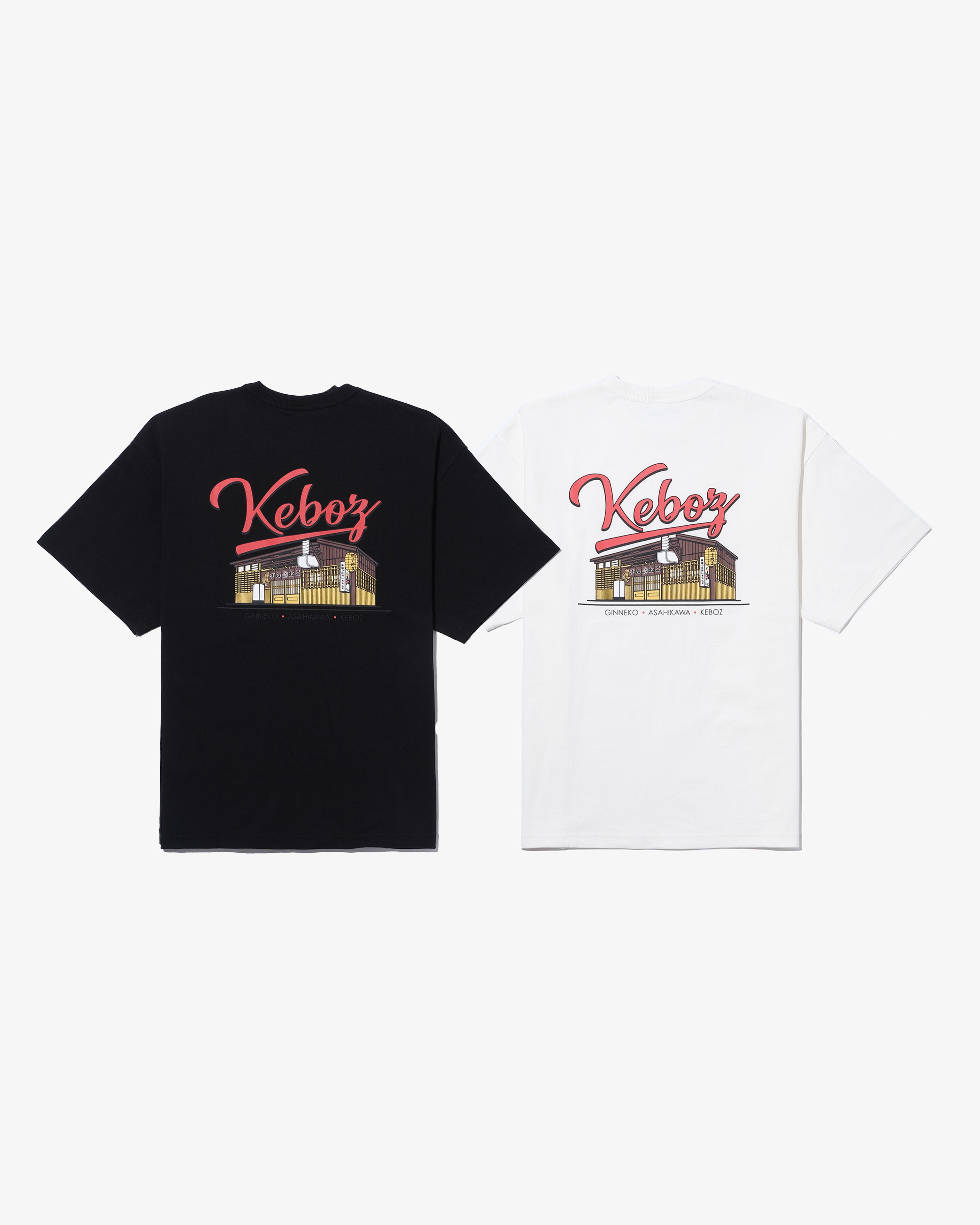 ぎんねこ × KEBOZ 01 S/S TEE