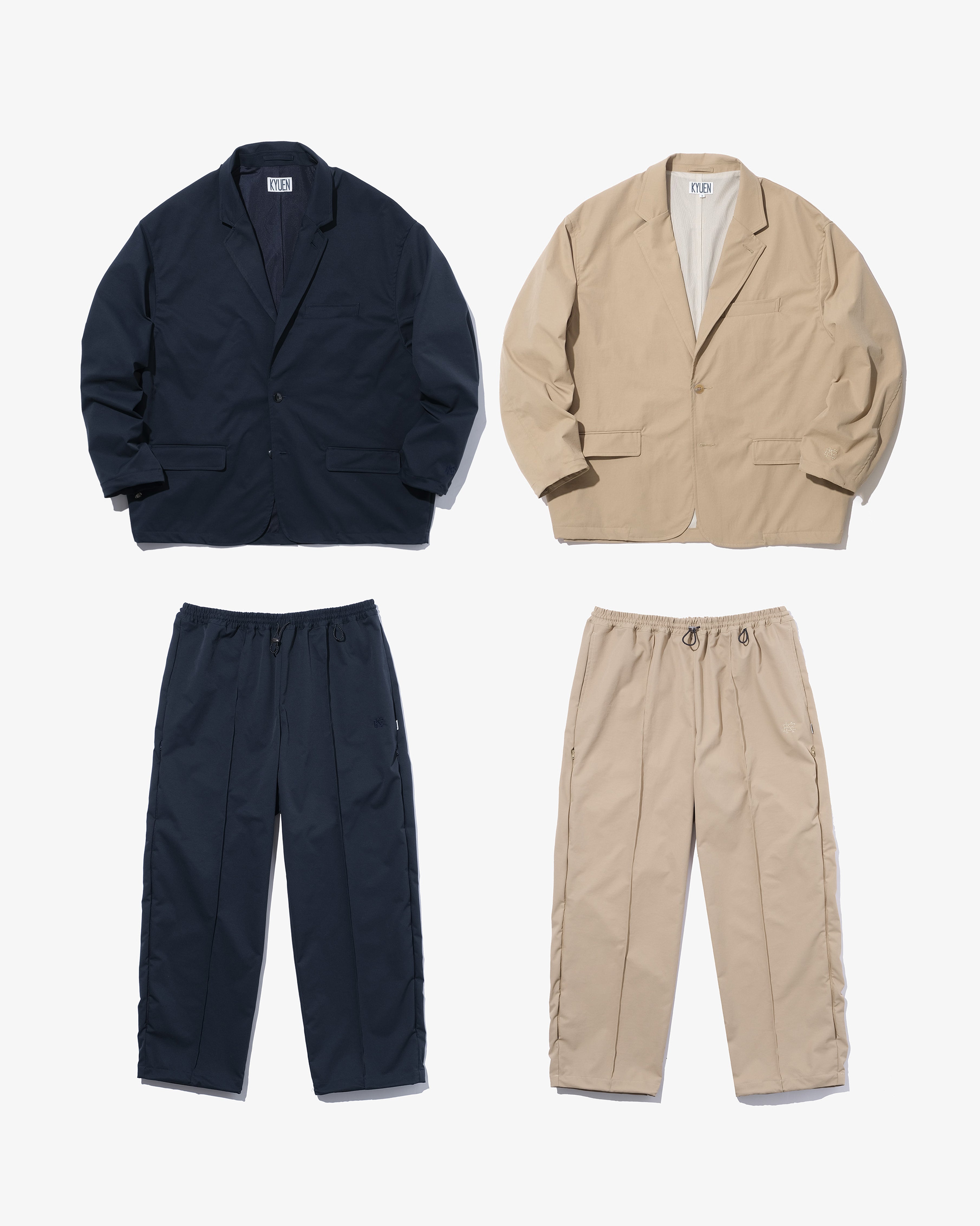 TECH EASY PINTUCK WIDE PANTS