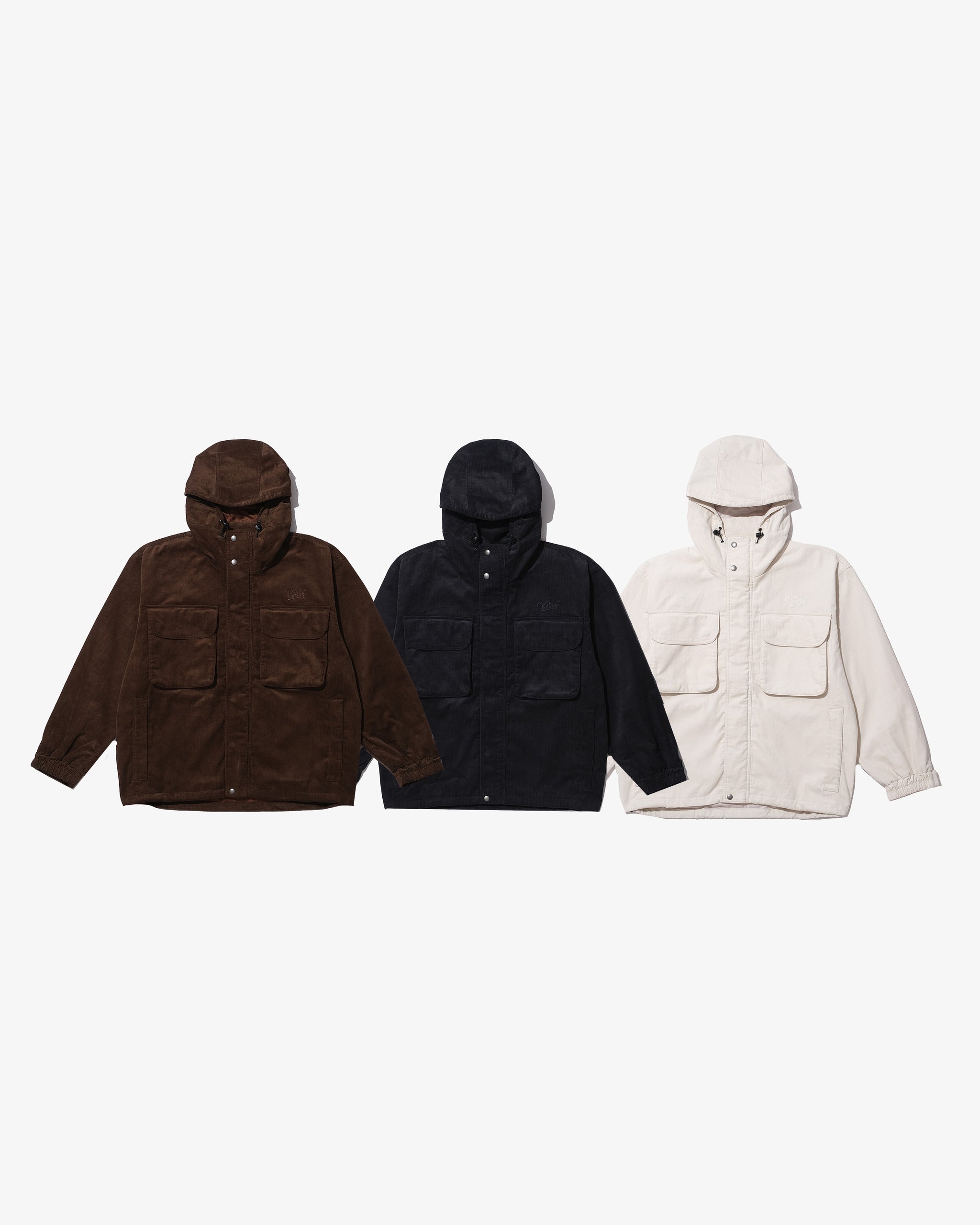 CORDUROY HOODIE JACKET