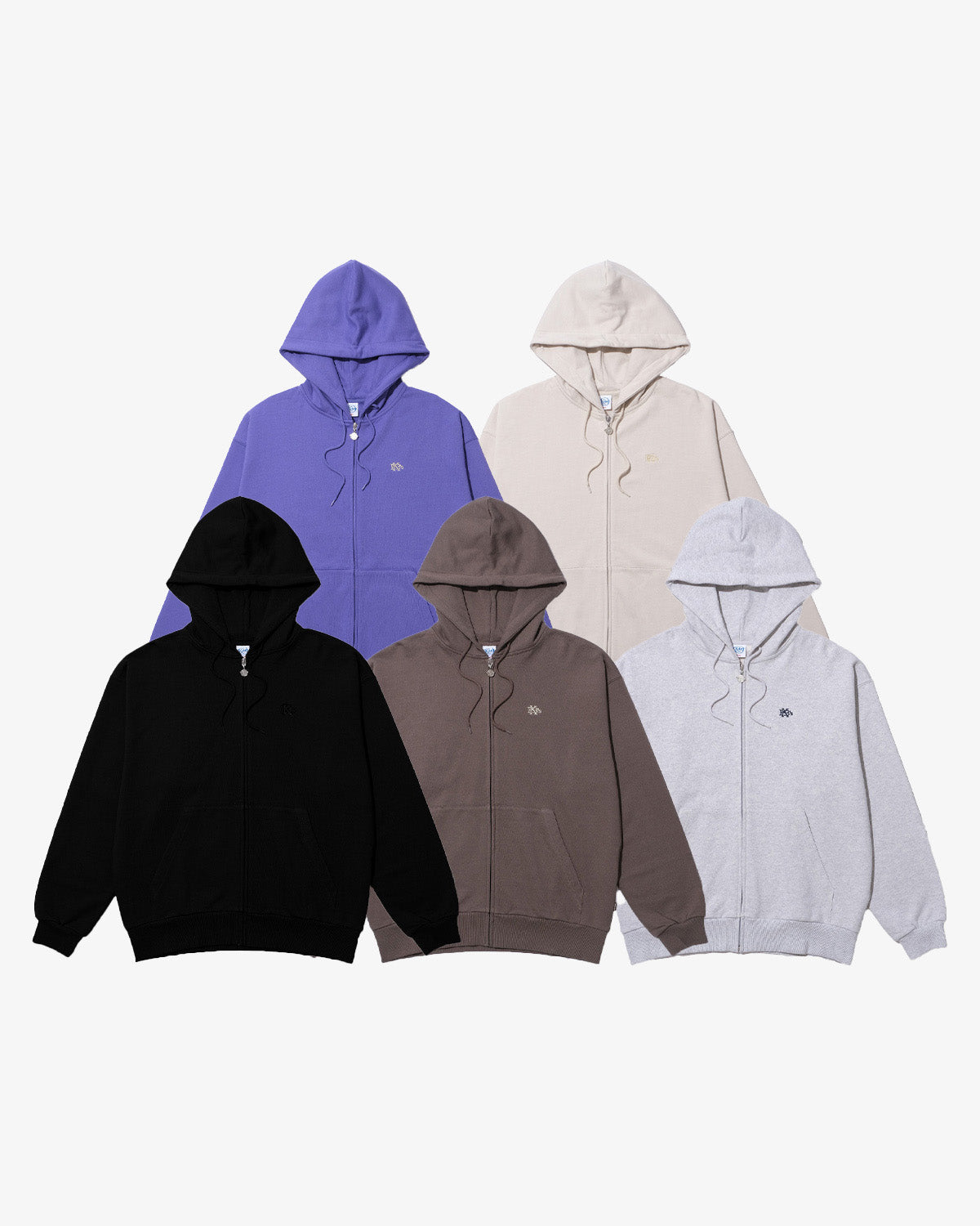 SMALL EFG SWEAT FULL ZIP HOODIE