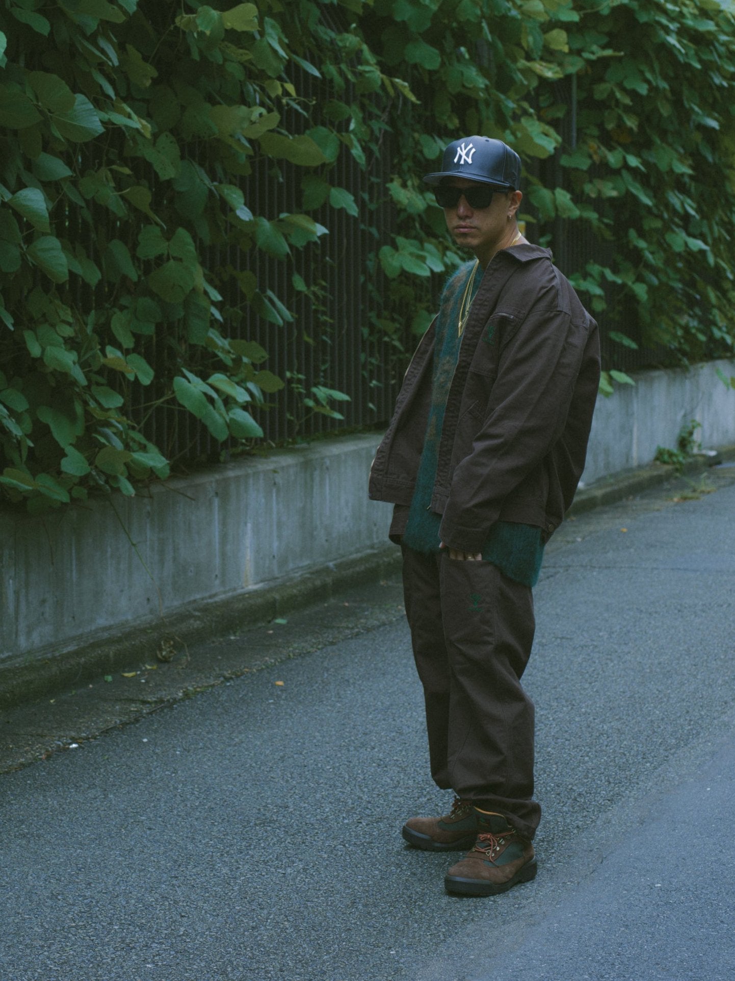 SOUTH2 WEST8 × KEBOZ BELTED C.S. PANTS