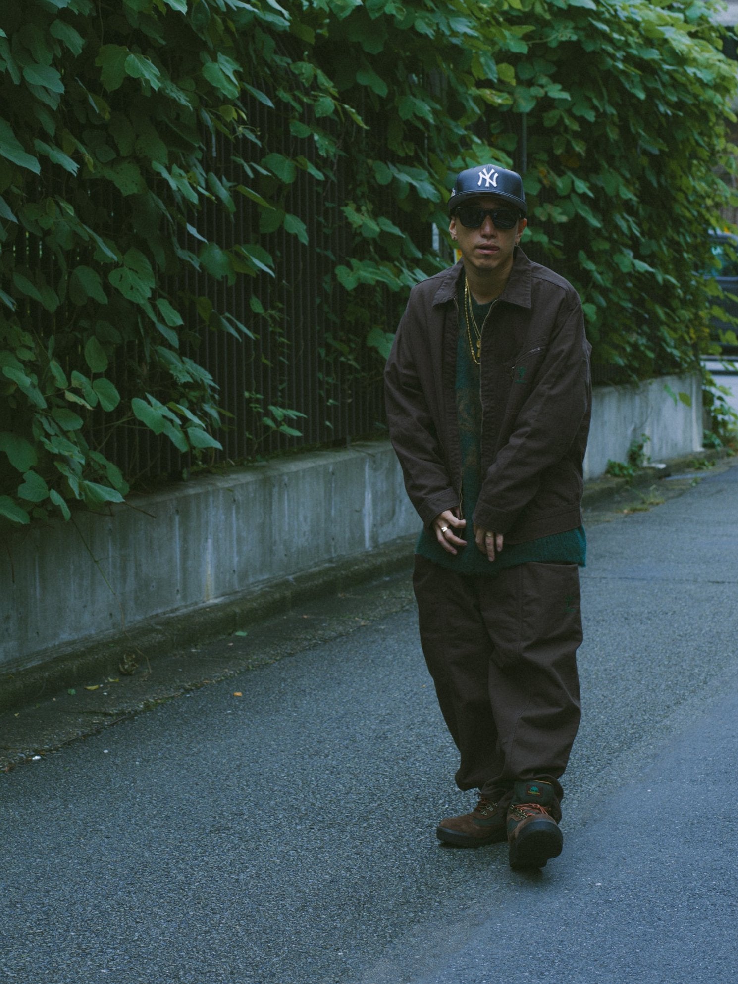 SOUTH2 WEST8 × KEBOZ BELTED C.S. PANTS