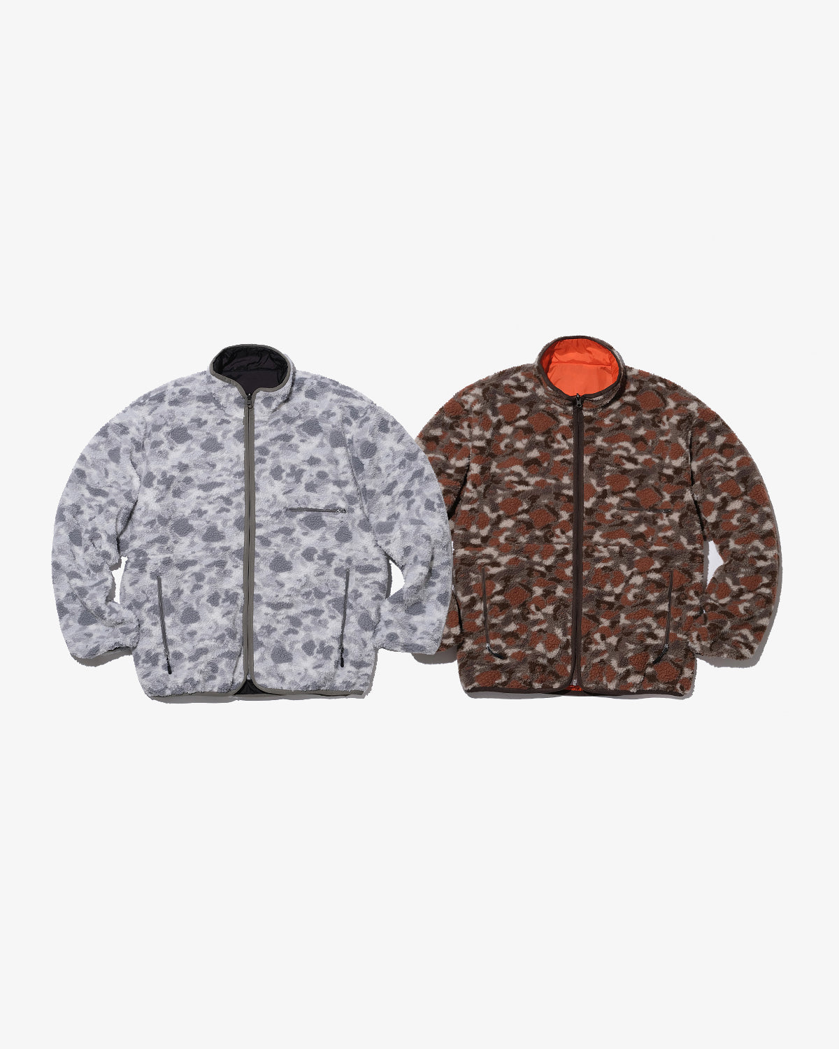 CAMO BOA / NYLON REVERSIBLE JACKET