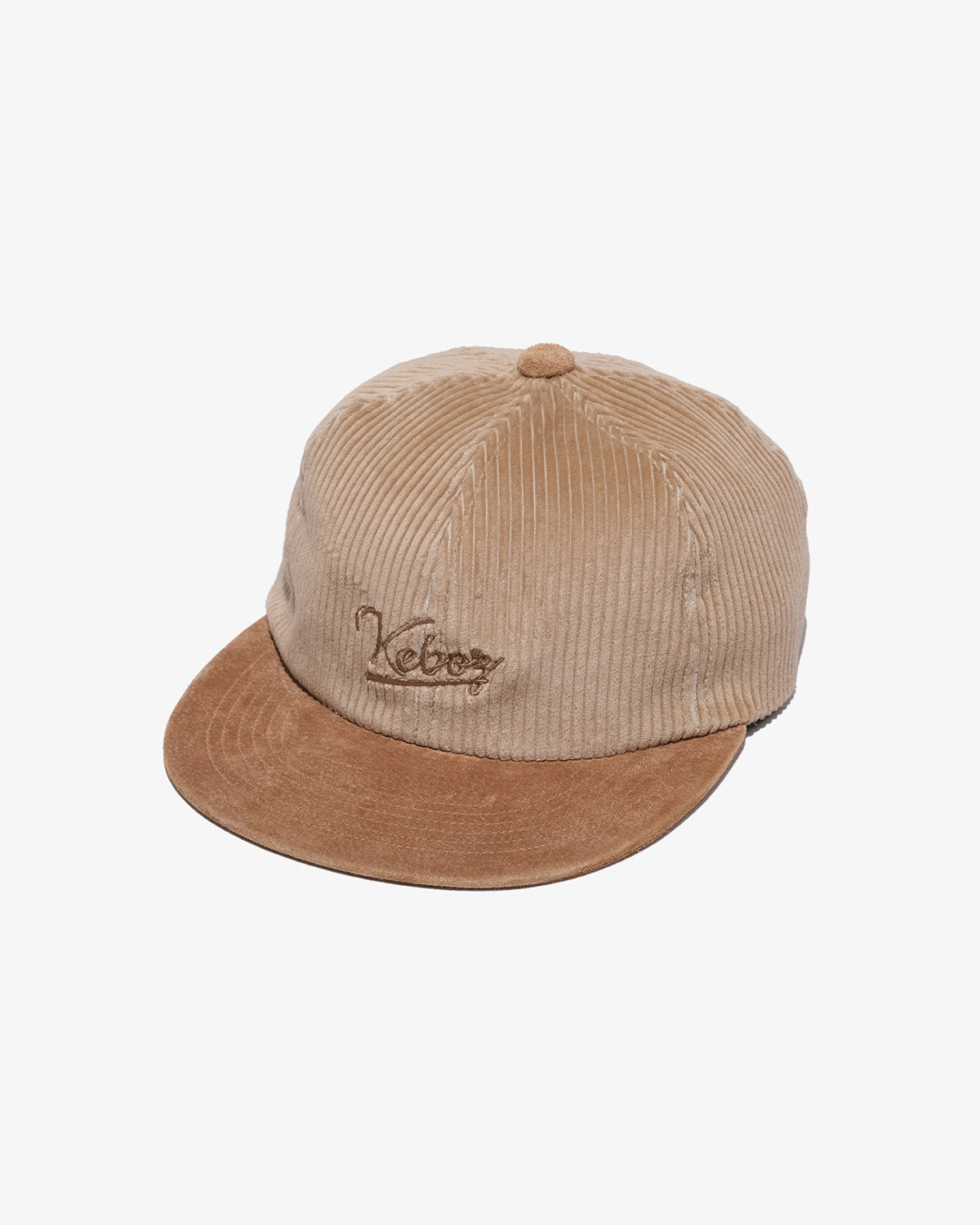 CORDUROY / PIGSKIN VISOR CAP