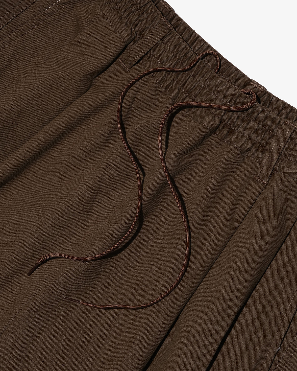 COTTON TWILL EASY PANTS