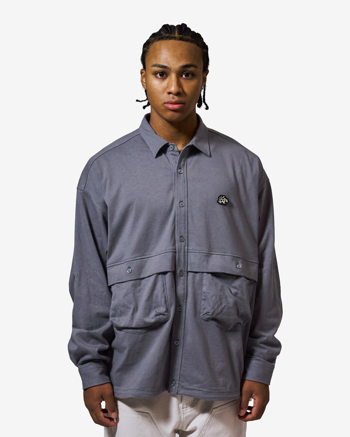 COTTON JERSEY BALL SHIRT