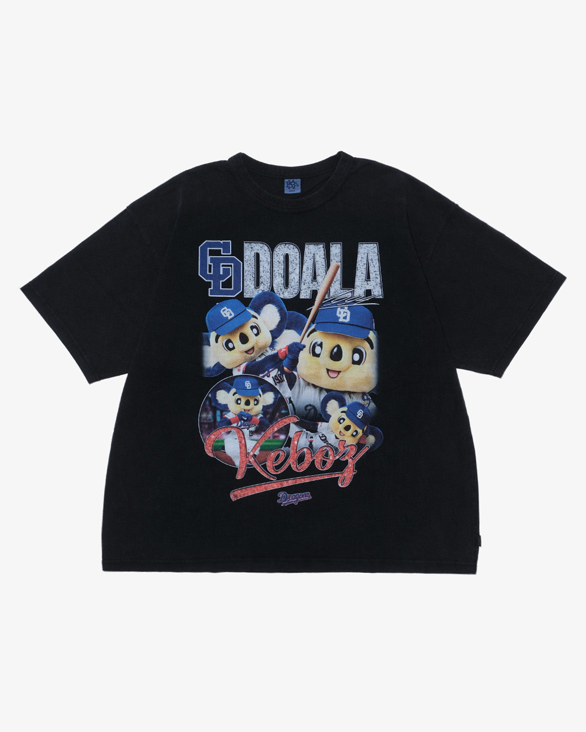 DRAGONS × KEBOZ DOALA WASHED S/S TEE
