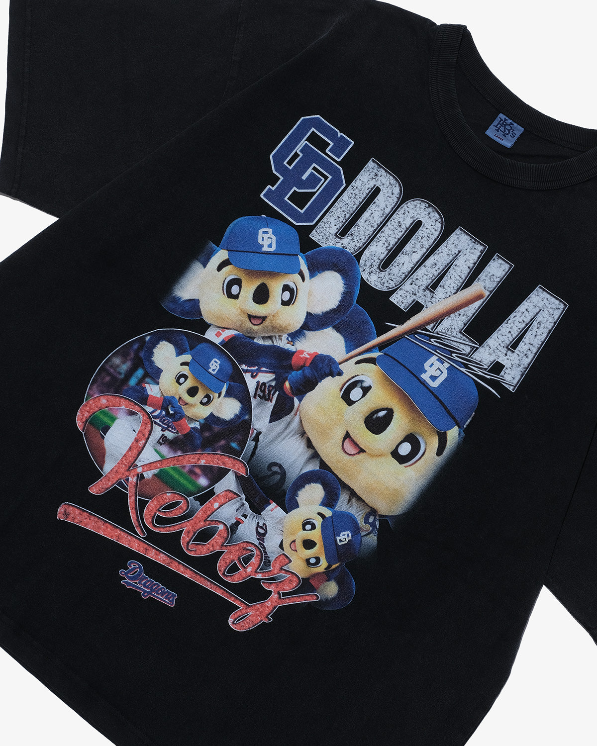DRAGONS × KEBOZ DOALA WASHED S/S TEE