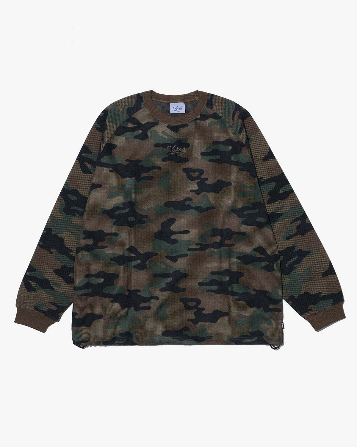 DRAWSTRING THERMAL L/S TEE