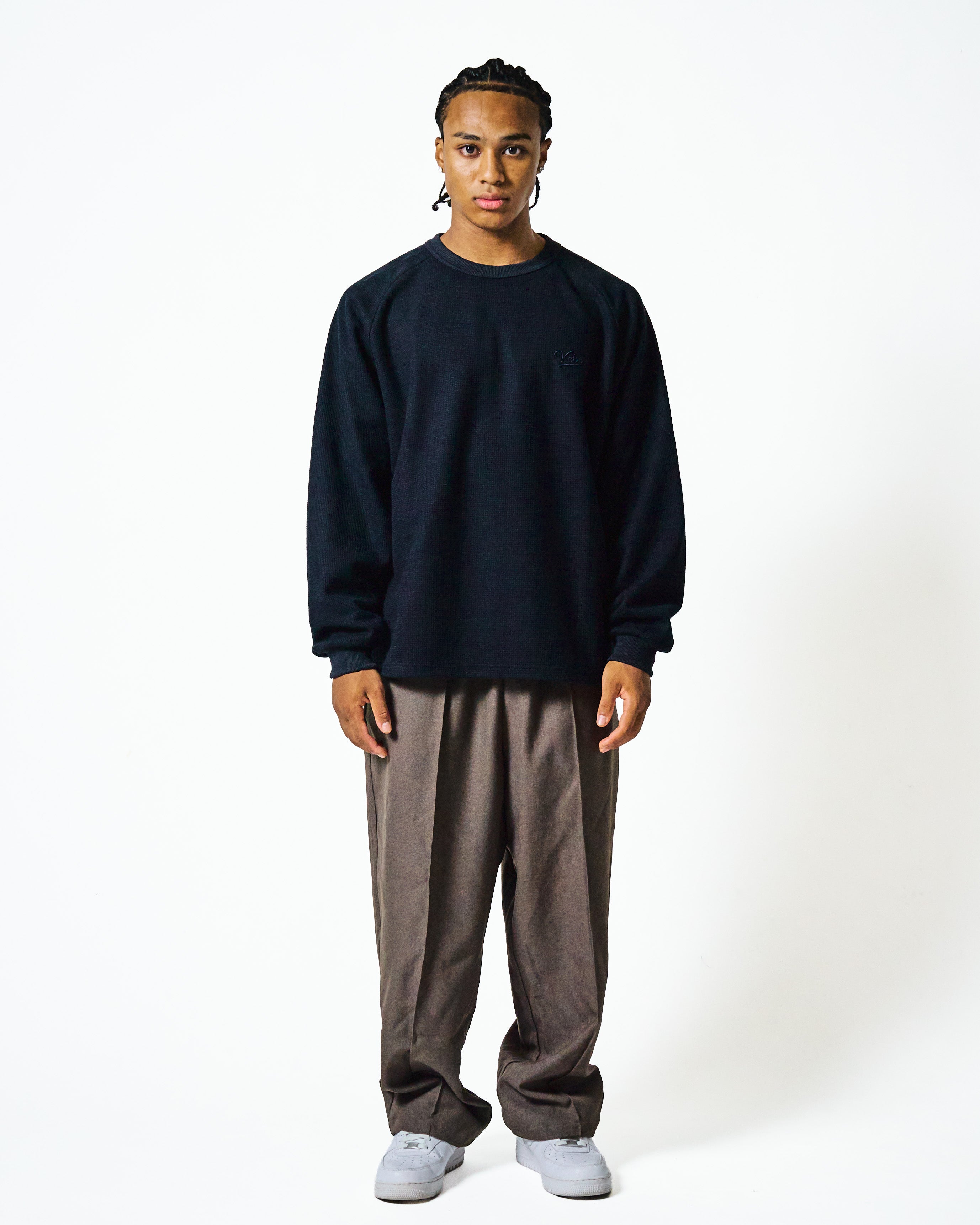 DRAWSTRING THERMAL L/S TEE