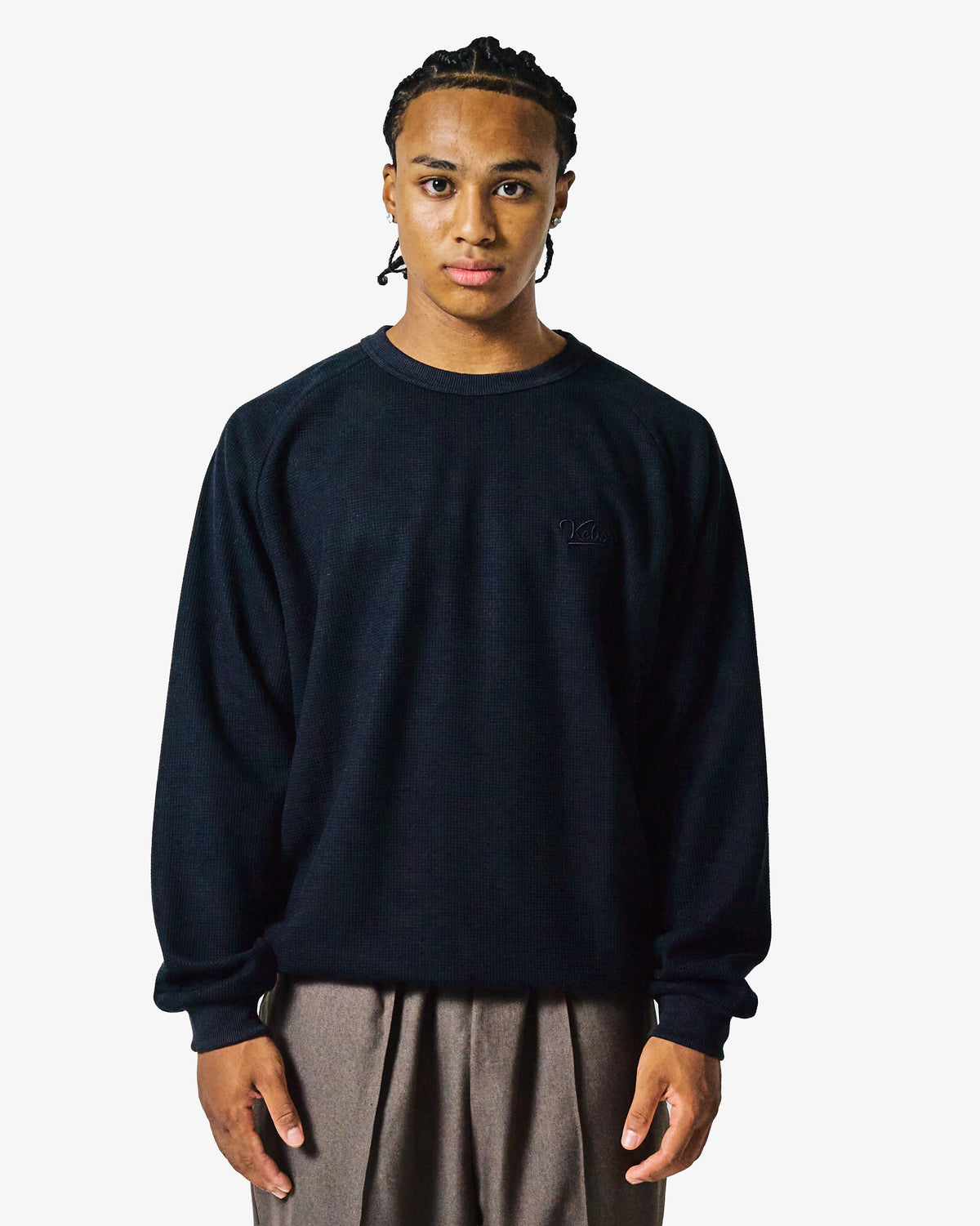 DRAWSTRING THERMAL L/S TEE