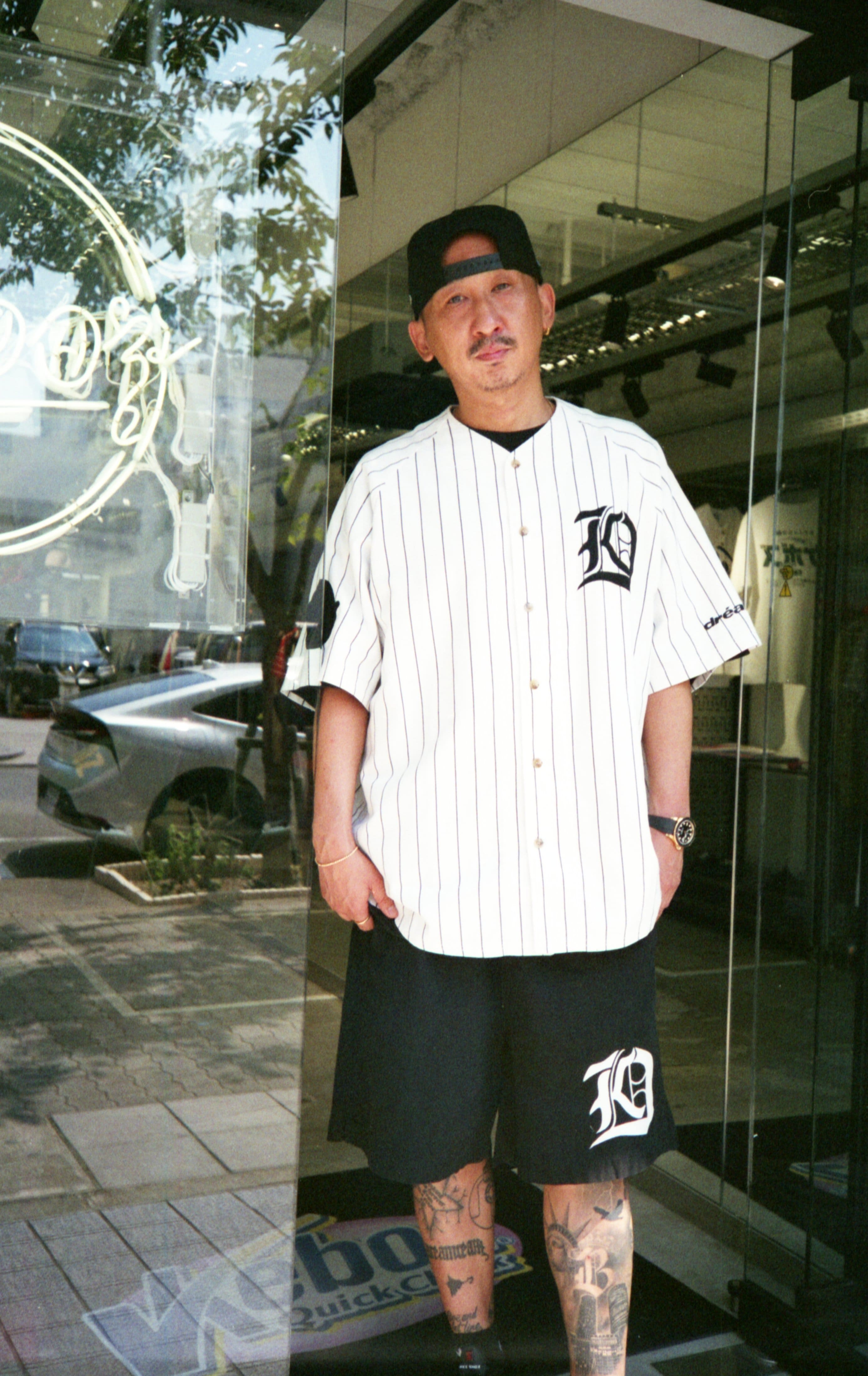DREAMTEAM × KEBOZ BASEBALL SHORTS
