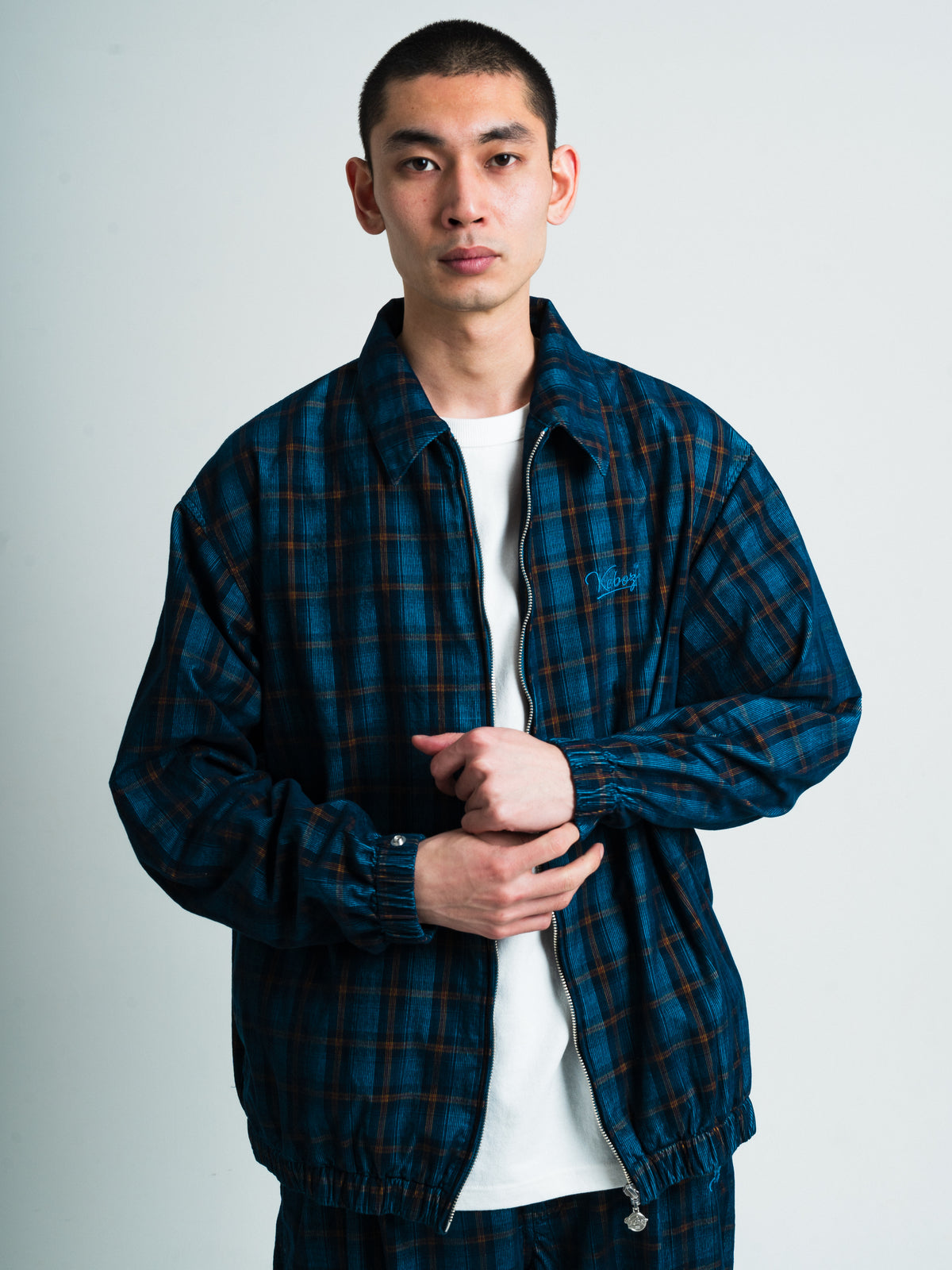 SUMMER CORDUROY CHECK JACKET