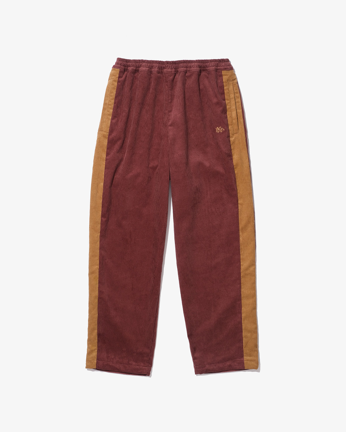 CORDUROY TRACK PANTS