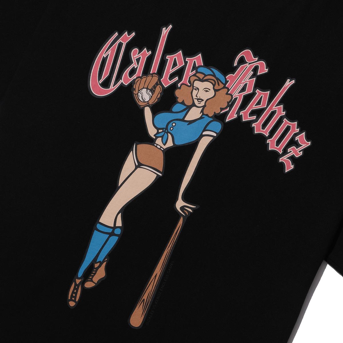 CALEE × KEBOZ PINUP GIRL S/S TEE