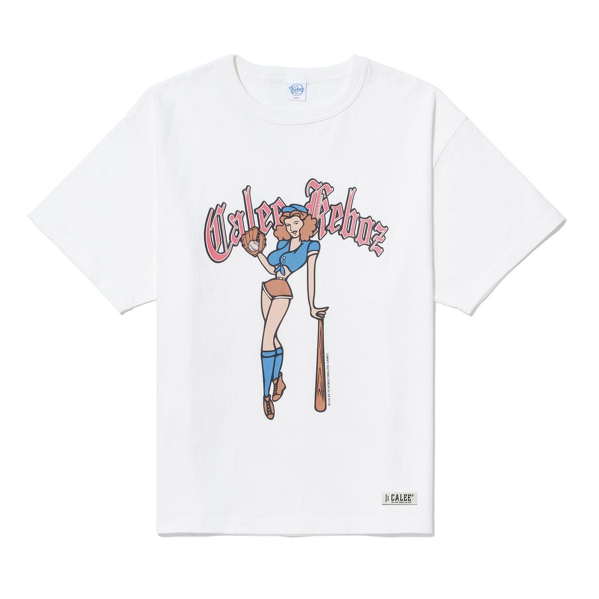 CALEE × KEBOZ PINUP GIRL S/S TEE