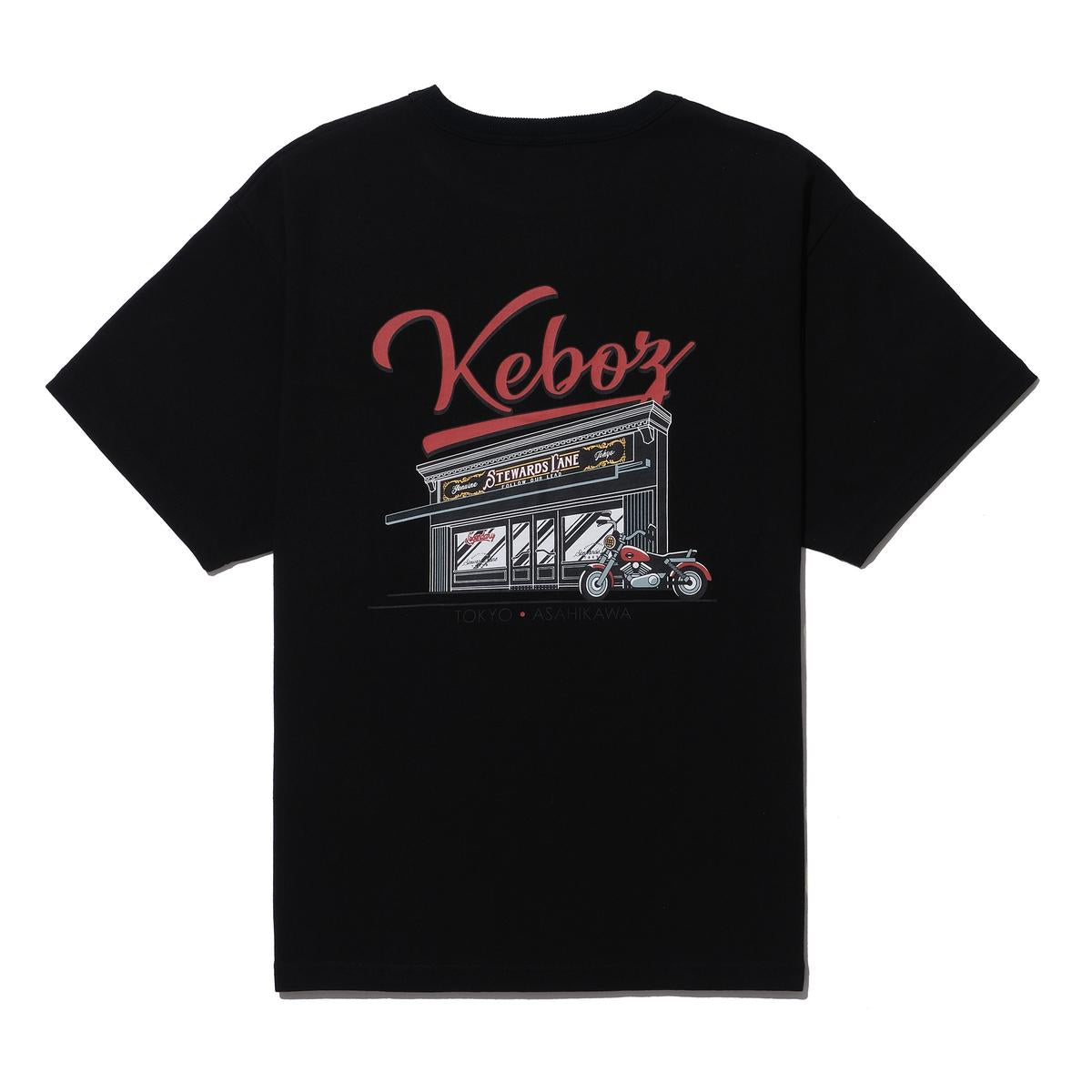 CALEE × KEBOZ STORE LOGO S/S TEE